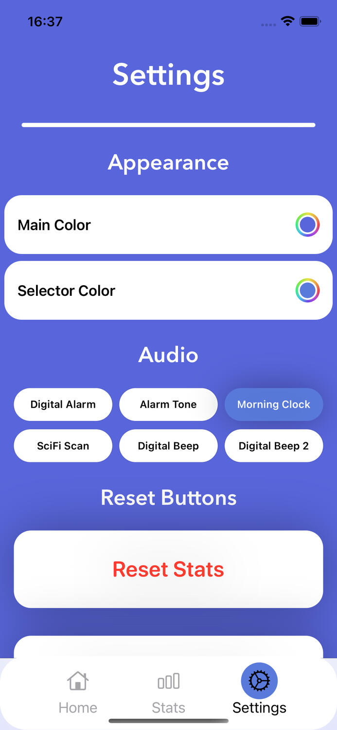 Settings & Customization
